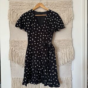 Jill Jill Stuart Mini Floral Wrap Dress